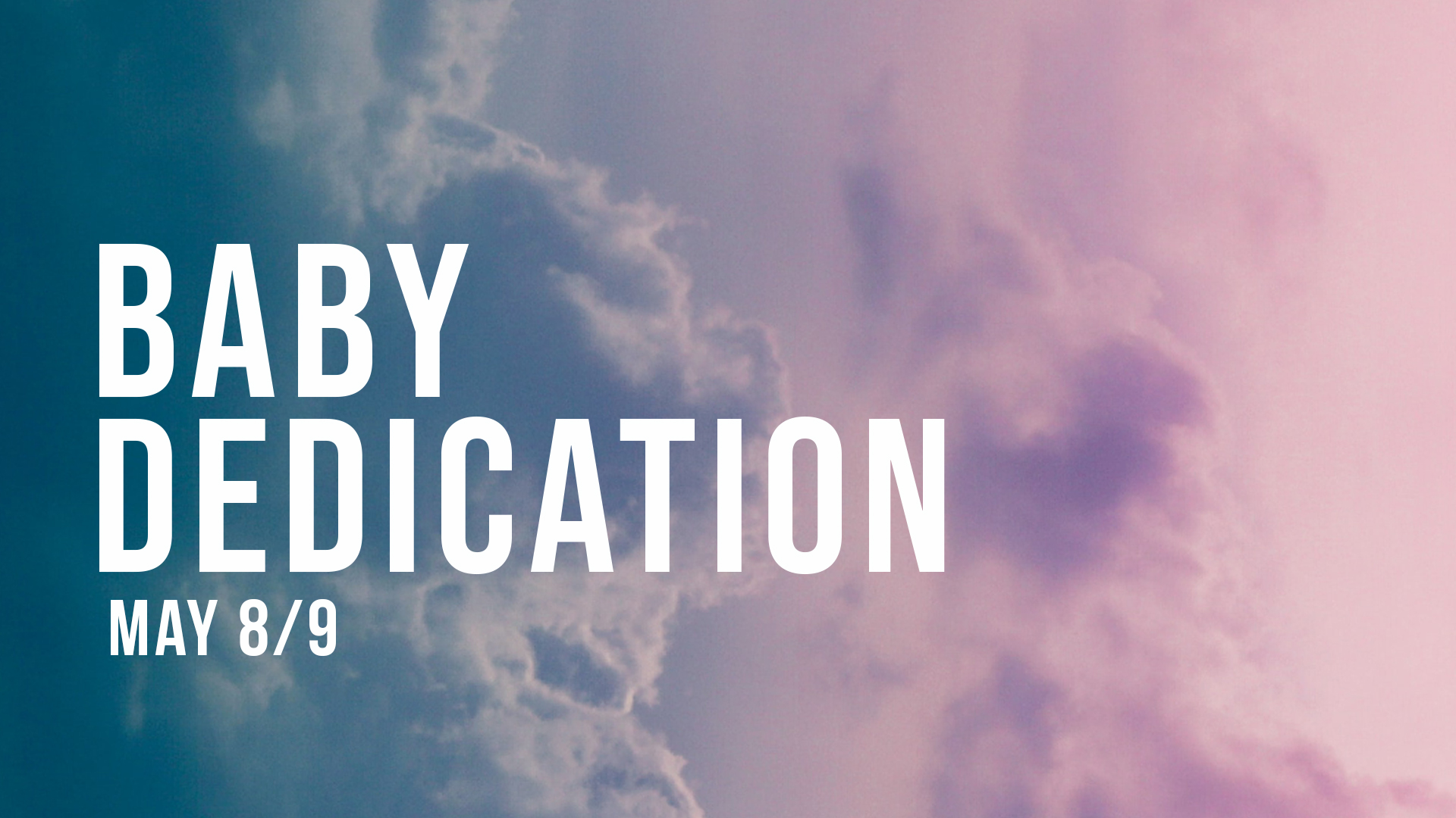 Baby Dedication
