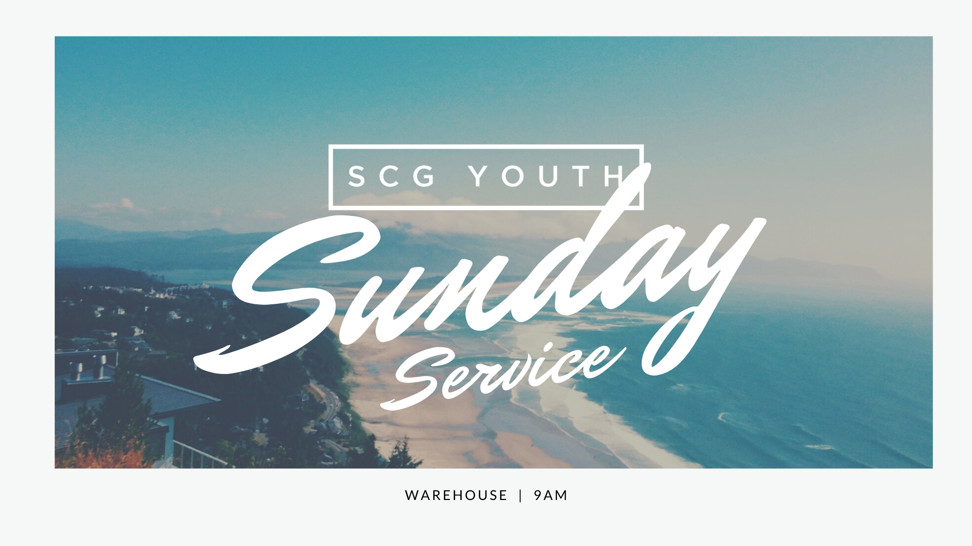 SCG YOUTH SUNDAY SERVICE